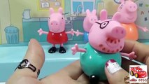 Play Doh Peppa Pig Español! Surprise Eggs Peppa Pig Toys and Peppas Family NEW PlayDough 2016