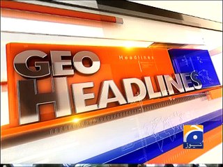 Geo News Headlines- 14 May 2016- 2200
