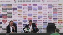 Bursaspor-Konyaspor Maçının Ardından - Hamza Hamzaoğlu - Bursa