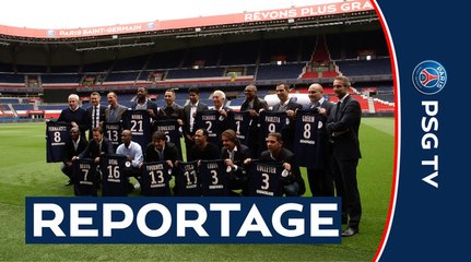 Les anciens en visite au Parc des Princes
