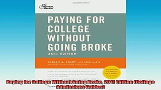 READ book  Paying for College Without Going Broke 2011 Edition College Admissions Guides Full EBook