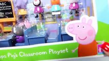 NEW Play Doh Peppa Pig Español! Peppa Pig Learning English with Peppas Family Toys Dough Playset