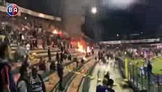 Burned STADIUM THE TURKS