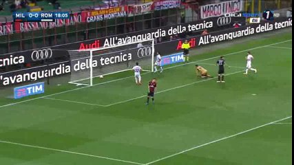 Mohamed Salah Goal HD - AC Milan 0-1 AS Roma - 14-05-2016