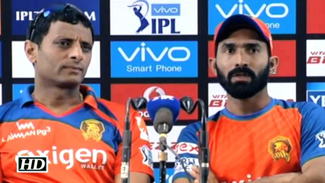 IPL9 RCB vs GL Karthik Reacts on Virat and ABs 229 runs off 98 balls