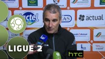 Conférence de presse Stade Lavallois - Paris FC (3-1) : Denis ZANKO (LAVAL) - Jean-Luc VASSEUR (PFC) - 2015/2016