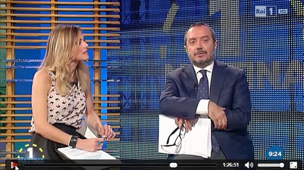 Flavio Insinna in collegamento a "Uno Mattina", in diretta da Stoccolma per l'Eurovision Song Contest 2016 - 13/05/2016, Rai 1