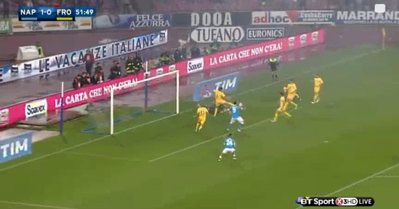 Gonzalo Higuain  Goal - SSC Napoli 2 - 0 Frosinone 14.05.2016