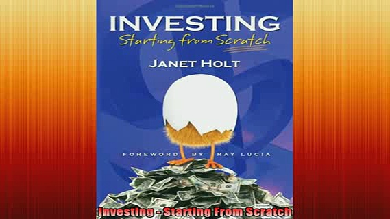 READ book  Investing  Starting From Scratch Free Online