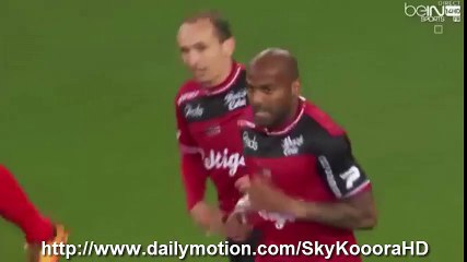 Romain Genevois But sur Son Camp - Guingamp 2-2 Nice (14/5/2016)
