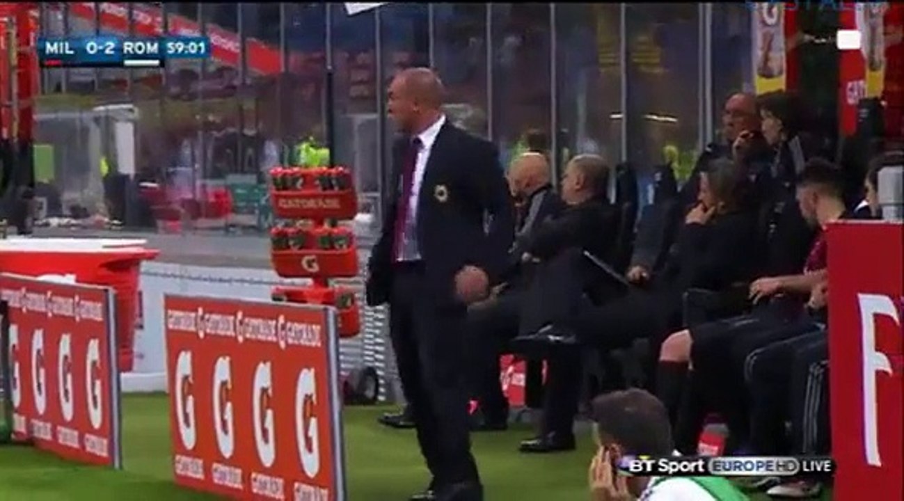El Shaarawy GOAL (0:2) AC Milan vs AS Roma HD 14/05/2016