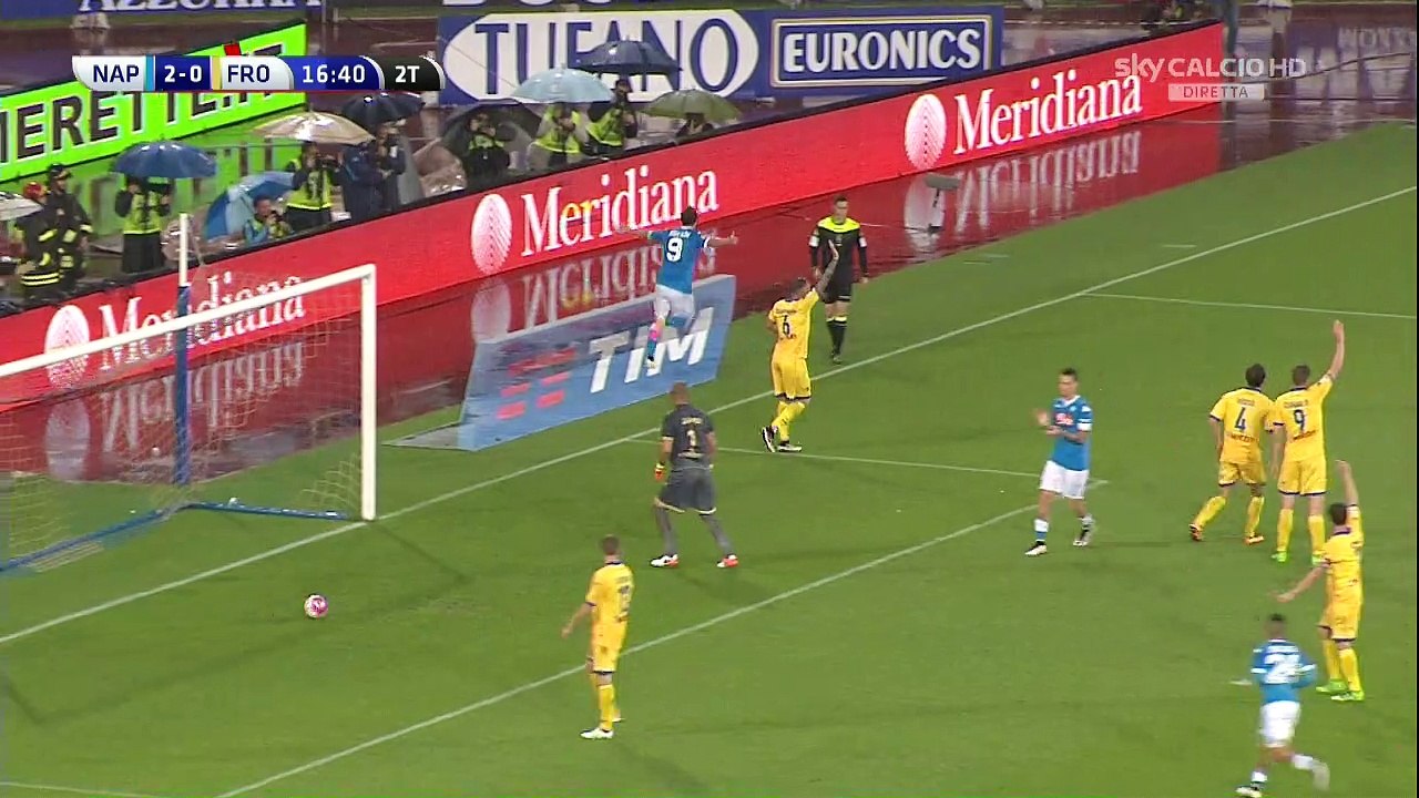 Gonzalo Higuain Goal HD - Napoli 3-0 Frosinone - 14-05-2016