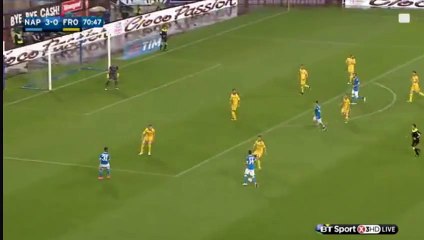 Gonzalo Higuain 2nd  GOAL - Napoli 4-0 Frosinone 14.05.2016