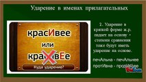 Готовимся к ЕГЭ. Задание А4. Постановка ударение. 1. Ударение в прилагательных.