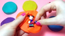 Play-Doh Surprise Eggs Spiderman CARS Minnie Mouse and Mickey Mouse
