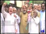 PPP Workers Celebrate Raja's Exit