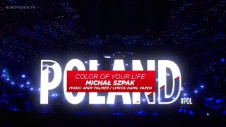 Michał Szpak - Color Of Your Life (Poland)  at the Grand Final Eurovision Song Contest 2016