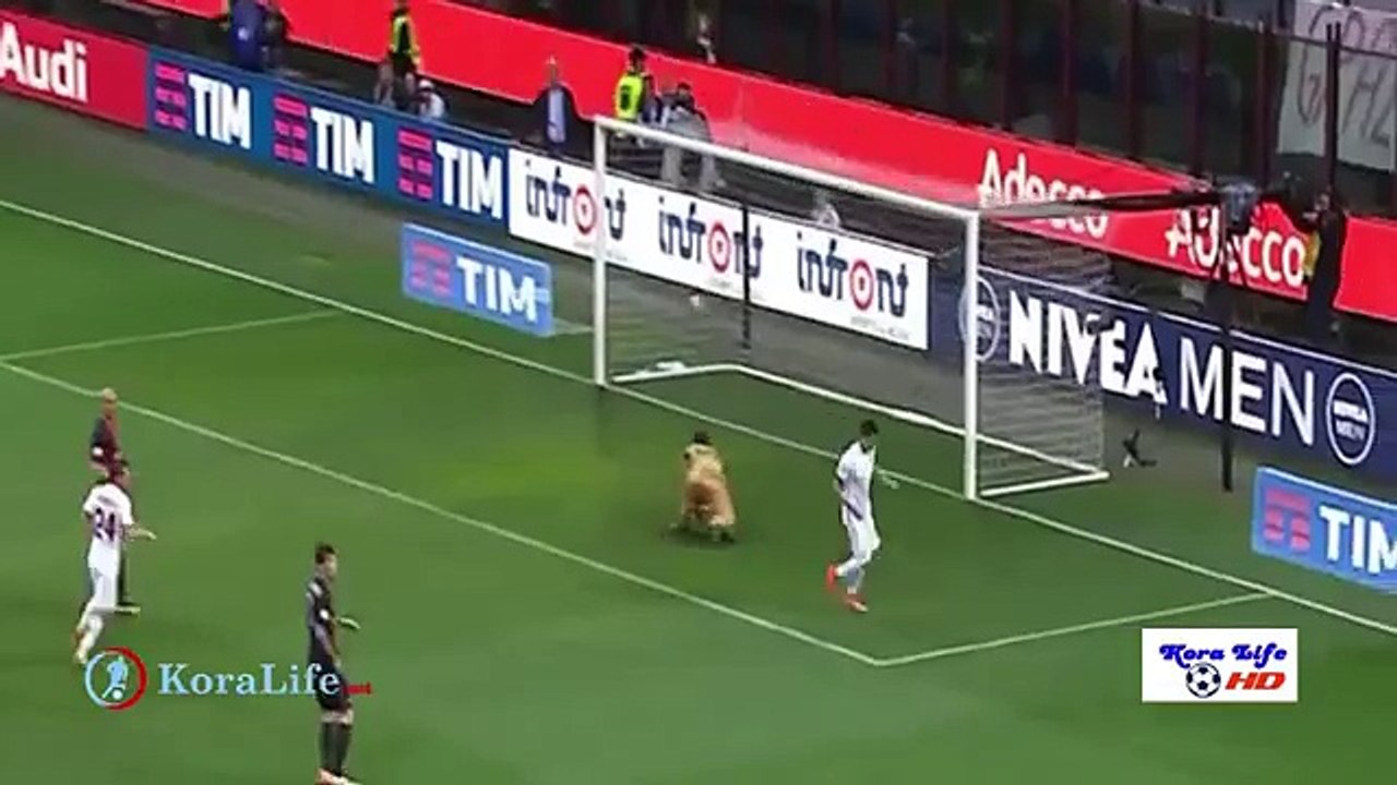 اهداف مباراة روما وميلان 3-1 كاملة - الدورى الايطالى 2016