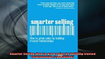 READ book  Smarter Selling How to grow sales by building trusted relationships 2nd Edition Free Online