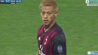 本田圭佑タッチ集 ローマ戦 Keisuke Honda vs Roma 15.05.2016