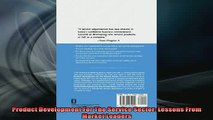 READ book  Product Development For The Service Sector Lessons From Market Leaders Full Free