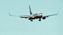 Ryanair Boeing 737-800 EI-EFJ landing at Girona - Costa Brava Airport