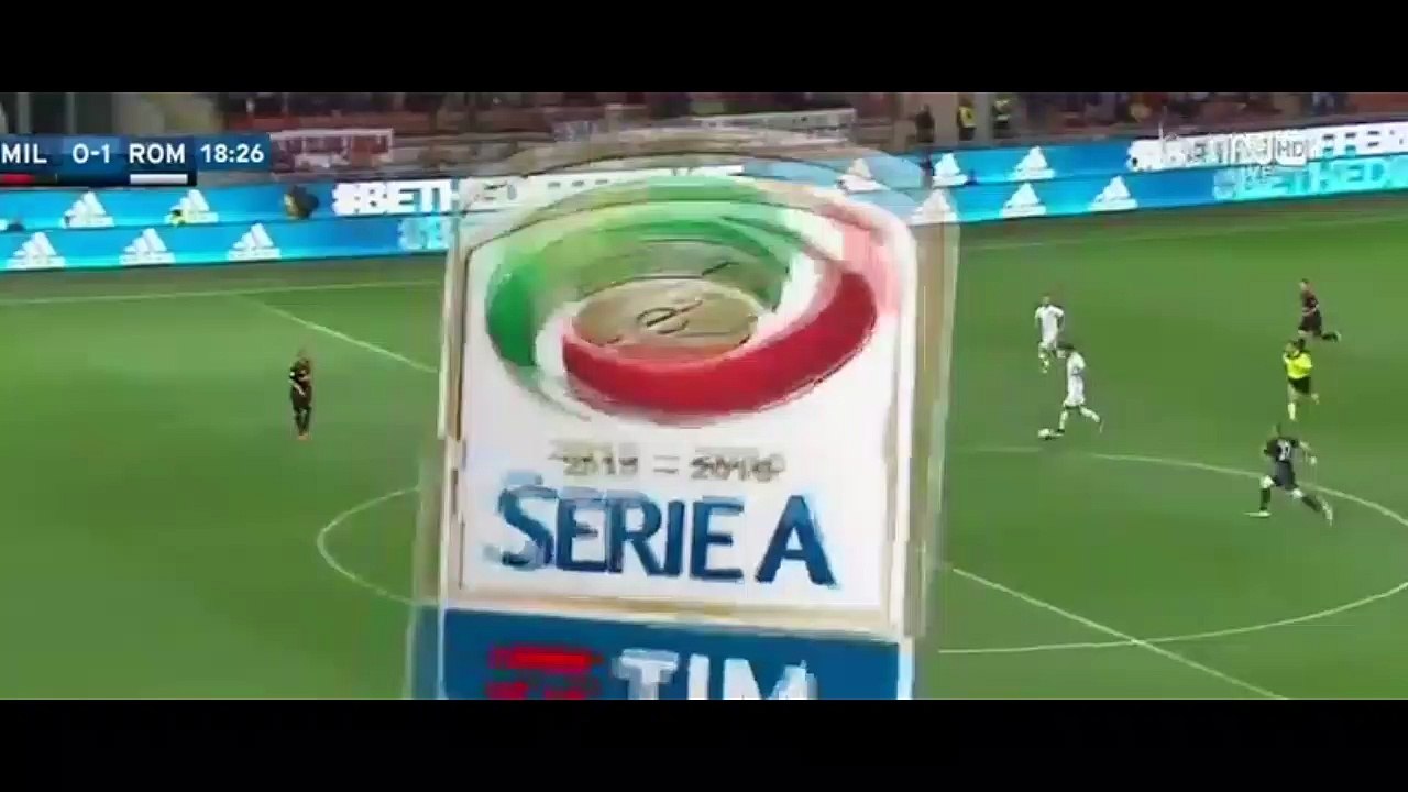AC Milan vs AS Roma 1-3 All Goals & Highlights - Serie A 14/5/2016