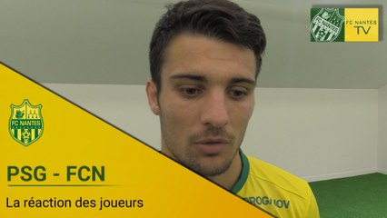 PSG-FCN : la réaction des joueurs