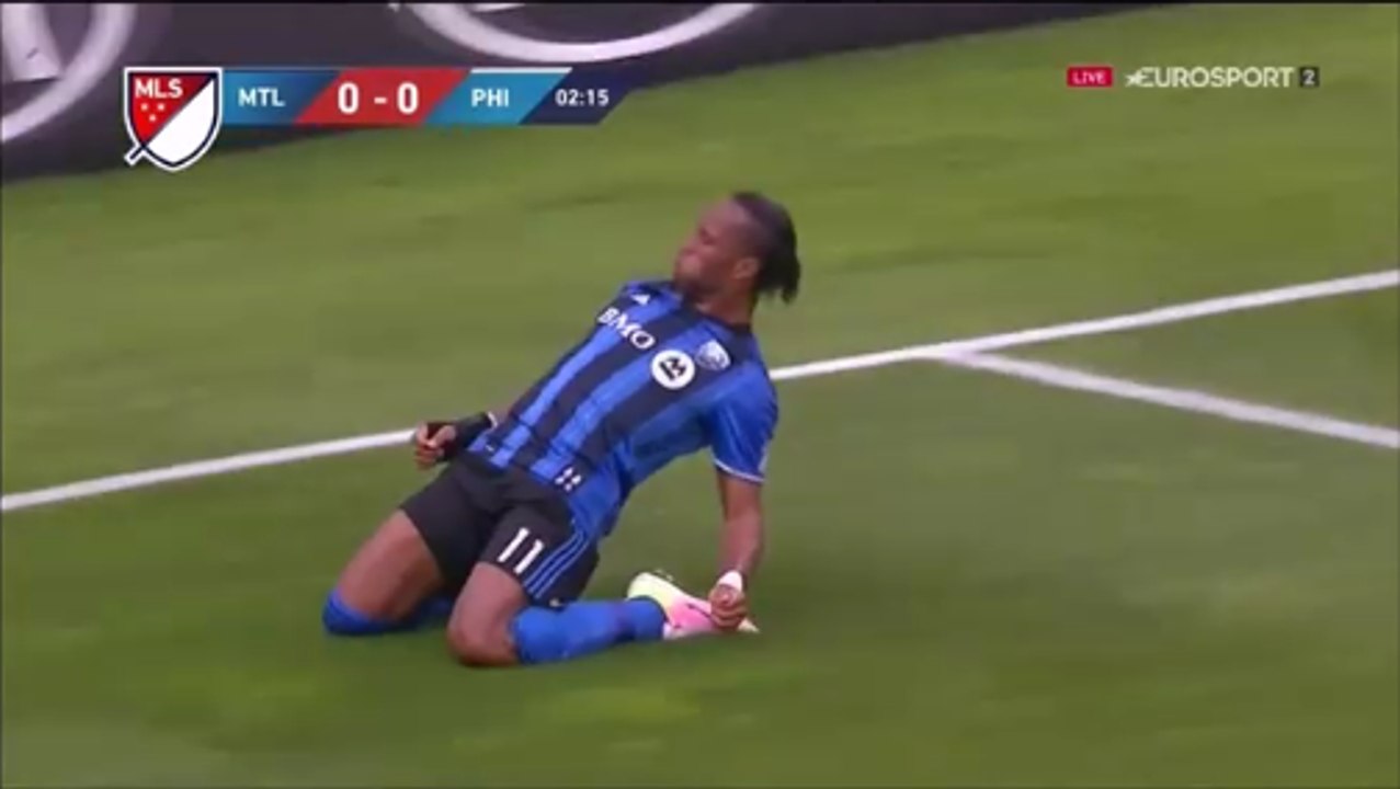 Didier Drogba Powerful Half-Volley Goal vs Philadelphia!
