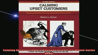 READ book  Calming Upset Customers Revised Edition FiftyMinute Series Book Full Free
