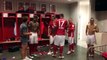 La joie des joueurs du Bayern dans  les vestiaires