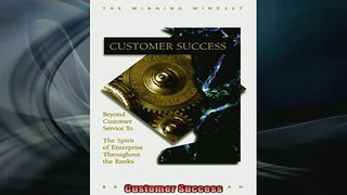 READ book  Customer Success Online Free