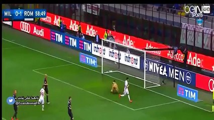 اهداف مباراة روما وميلان 3-1 كاملة [ 2016-5-18 ] علي سعيد الكعبي