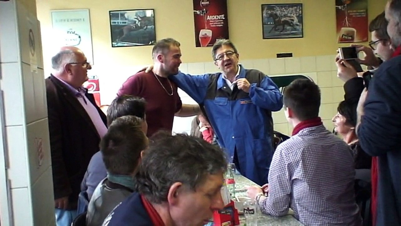 Mélenchon le VRAI, qui sait réchauffer les coeurs!