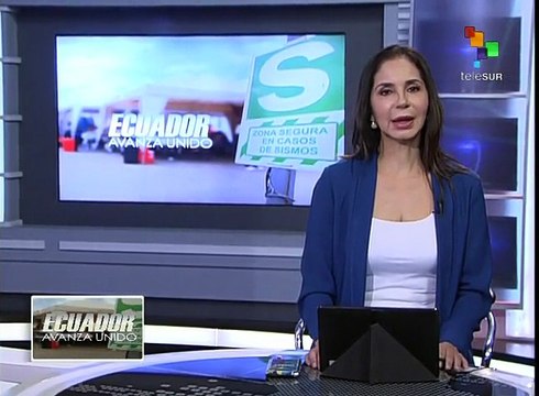 Ecuador: Correa envía mensaje solidario a damnificados por el sismo