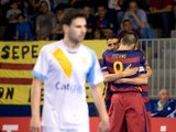 [HIGHLIGHTS] FUTSAL (LNFS): Santa Coloma-FC Barcelona Lassa (1-2)