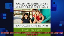 FREE DOWNLOAD  Common Core State Standards 4th Grade Lesson Plans Language Arts  Math  DOWNLOAD ONLINE