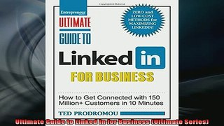 READ book  Ultimate Guide to Linked In for Business Ultimate Series Online Free