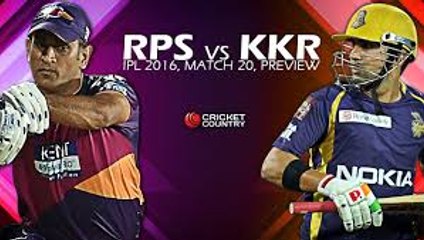 KKR VS RPS - Full Match Highlights - 2016 vivo IPL - match 45