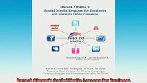 READ book  Barack Obamas Social Media Lessons For Business Online Free