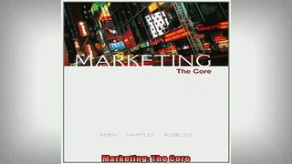 EBOOK ONLINE  Marketing The Core  FREE BOOOK ONLINE