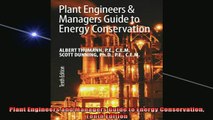 READ book  Plant Engineers and Managers Guide to Energy Conservation Tenth Edition Online Free