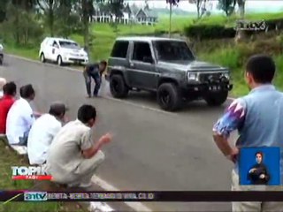 Ajaib, di Tempat Ini Mobil Mati Bisa Jalan Menanjak