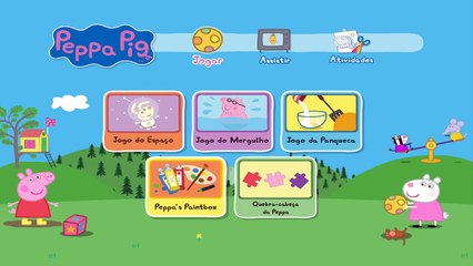 GAME PLAY PEPPA PIG - PAPAI PIG NA PISCINA