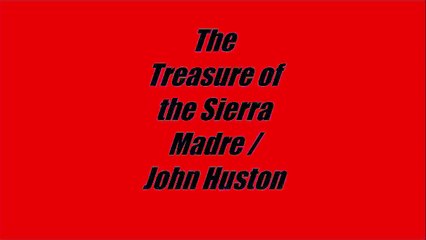 The Treasure of the Sierra Madre 1948, Walter Huston (colorized)