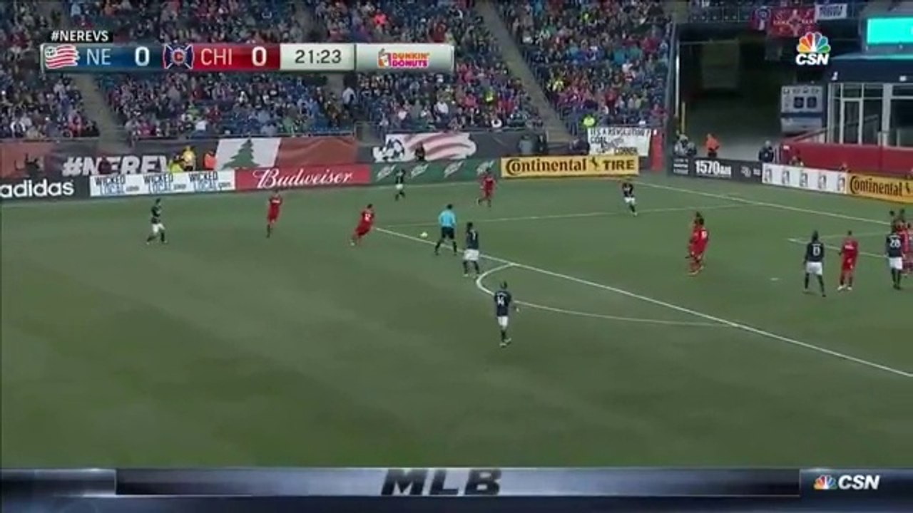 Lee Nguyen Goal - New England Revolution 1-0 Chicago Fire  - 14-05-2016 MLS