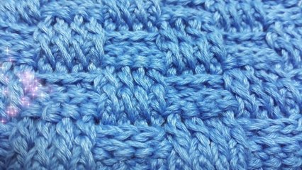 Cara Merajut Motif Basket