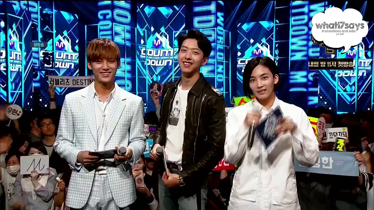 [ENG] 160512 SEVENTEEN @ M COUNTDOWN - DANCE DANCE TOGETHER
