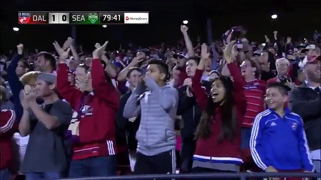 Michael Barrios Goal - FC Dallas 2-0 Seattle Sounders FC - 14-05-2016 MLS