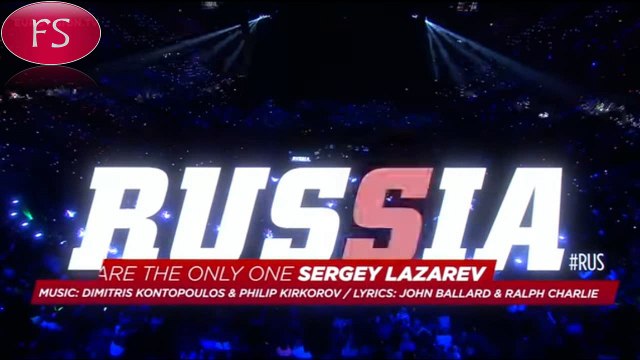 Сергей Лазарев-You Are The Only One в финале Евровидения
